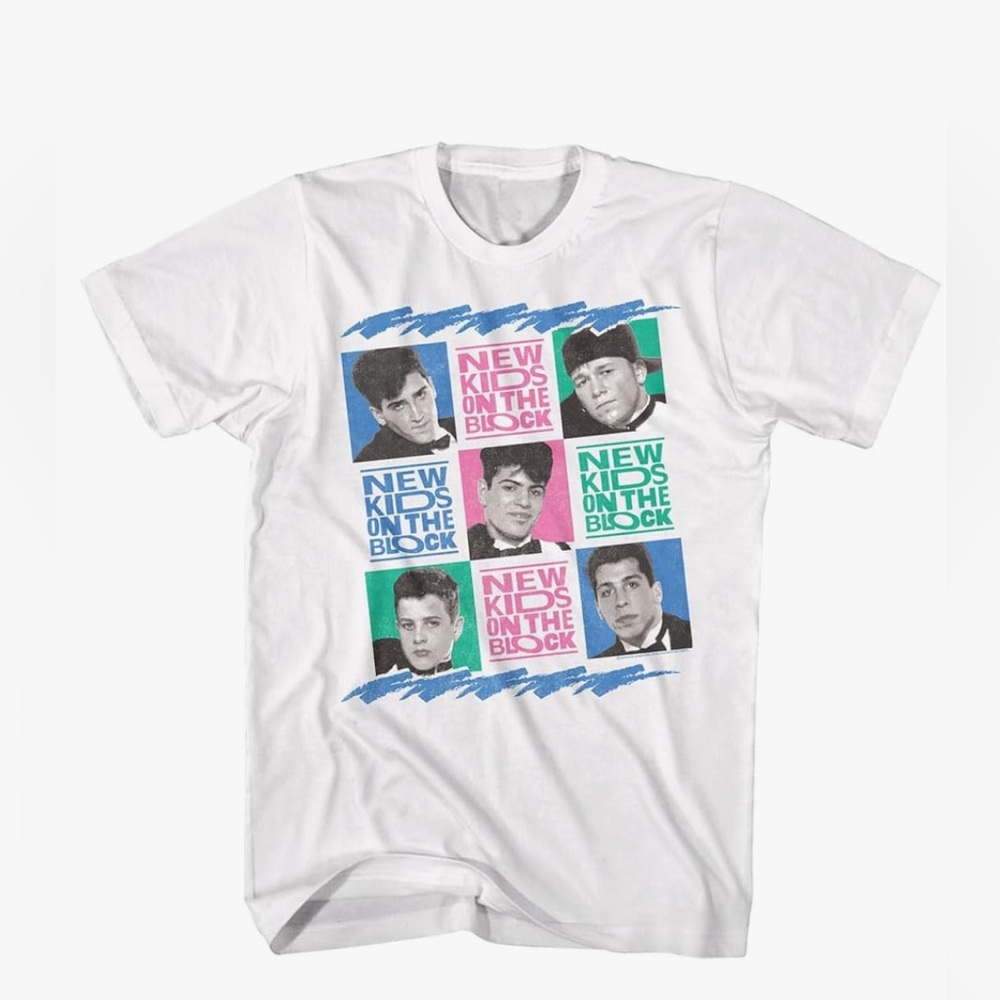 New Kids on the Block Cotton Tshirt Size Small